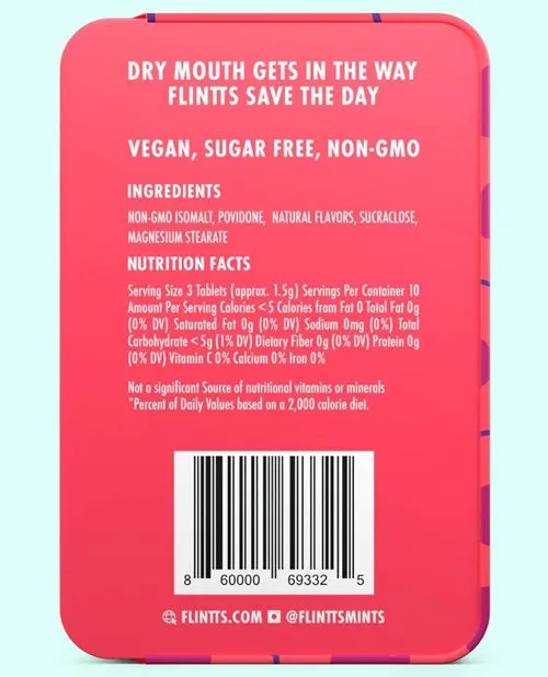 Vibrators Flintt Mints Flintts Mints Cherry F150