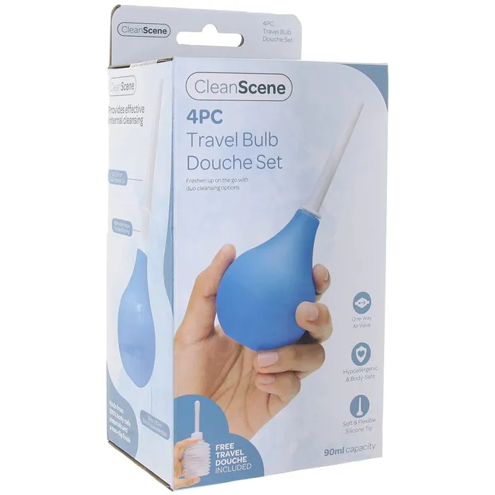 XGen Clean Scene Travel Douche Set pink cherry Anal