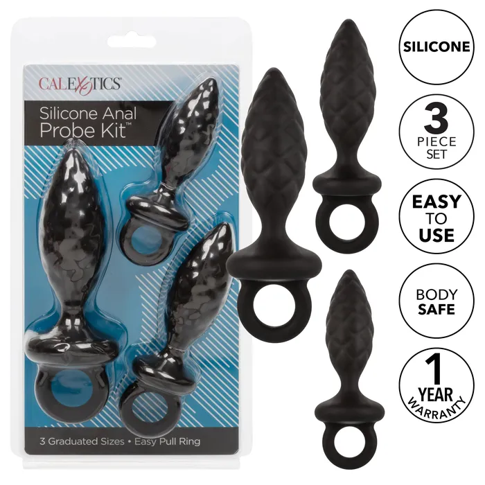 Silicone Anal Probe Kit CalExotics Anal Silicone Anal Probe Kit CalExotics Anal