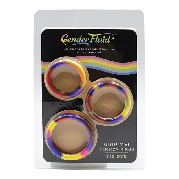 Male Sex Toys Thank Me Now INC Gender Fluid Grip Me Tension Ring Set Male Sex Toys Thank Me Now INC Gender Fluid Grip Me Tension Ring Set