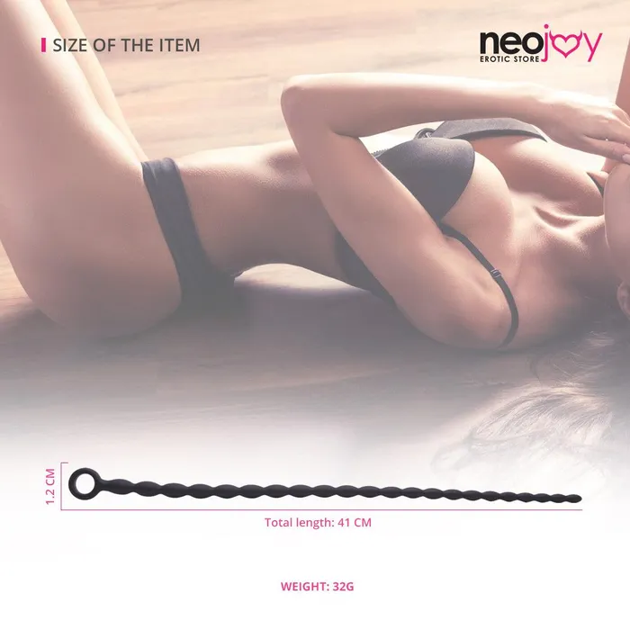 Neojoy Male Sex Toys Neojoy Silicone Anal Prober PSpot Massager41cm Large