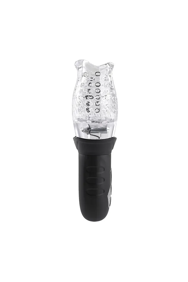Anal Zero Tolerance Zero Tolerance Cyclone Vibrating Spinning Stroker BlackClear