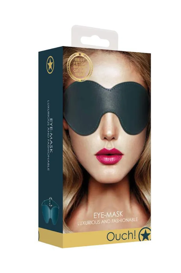 Vibrators Shots Toys Ouch by Shots Toys Halo Eye Mask Green