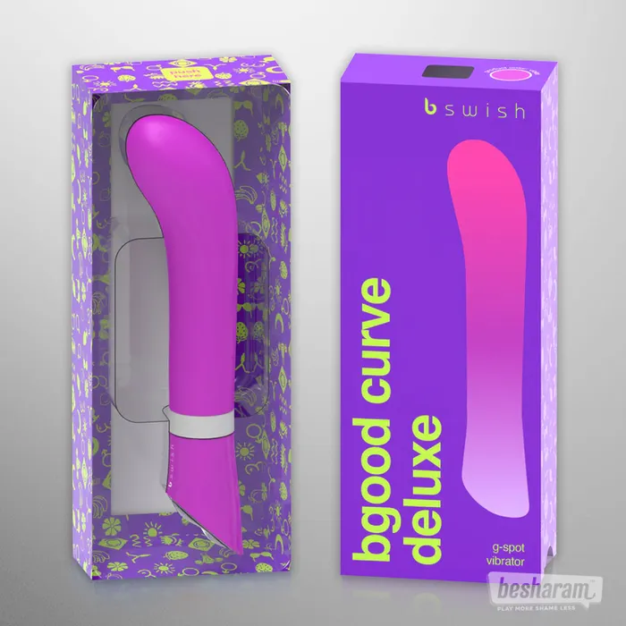B Swish Vibrators B Swish Bgood Deluxe Curve GSpot Vibrator