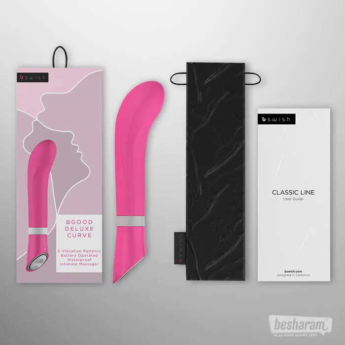 B Swish Vibrators B Swish Bgood Deluxe Curve GSpot Vibrator