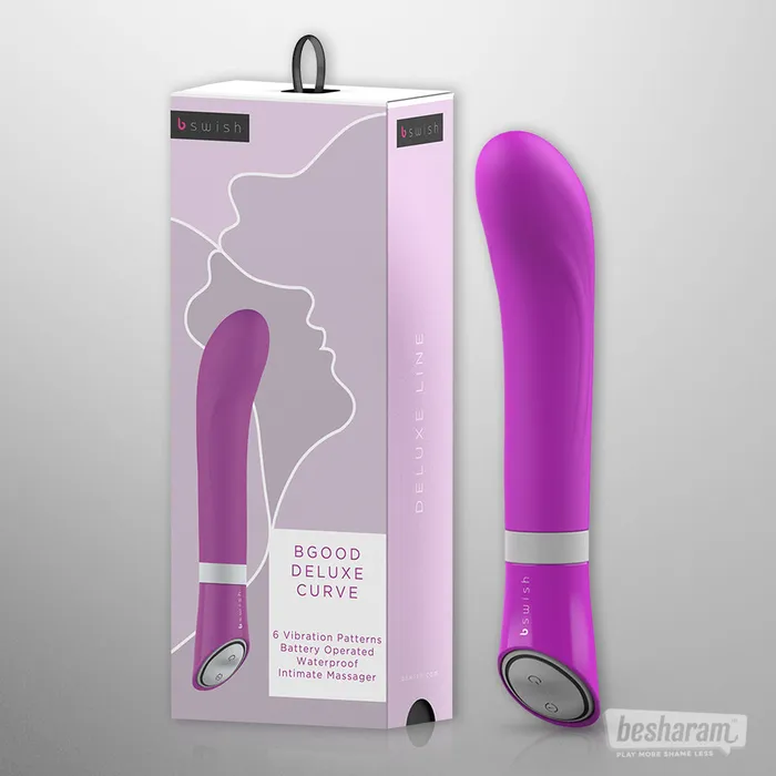 B Swish Vibrators B Swish Bgood Deluxe Curve GSpot Vibrator