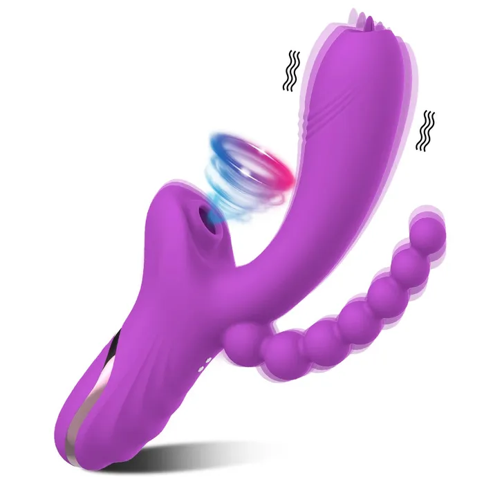 Dashdiamondx Female Sex Toys 3 in 1 Clitoral Sucking Vibrator