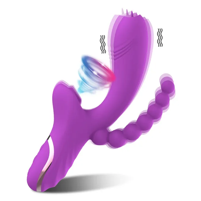 Dashdiamondx Female Sex Toys 3 in 1 Clitoral Sucking Vibrator