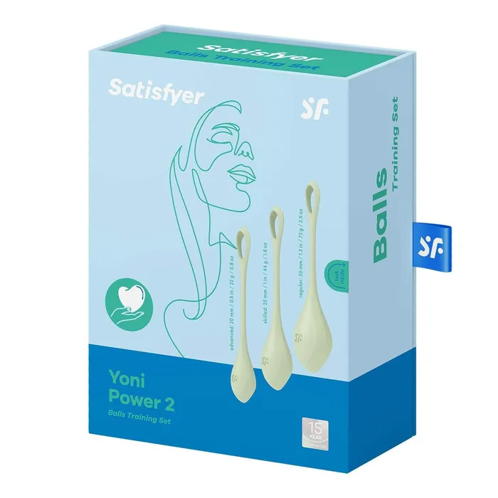 Female Sex Toys Satisfyer Satisfyer Yoni Power 2 Silicone Kegel Balls Training Set Female Sex Toys Satisfyer Satisfyer Yoni Power 2 Silicone Kegel Balls Training Set