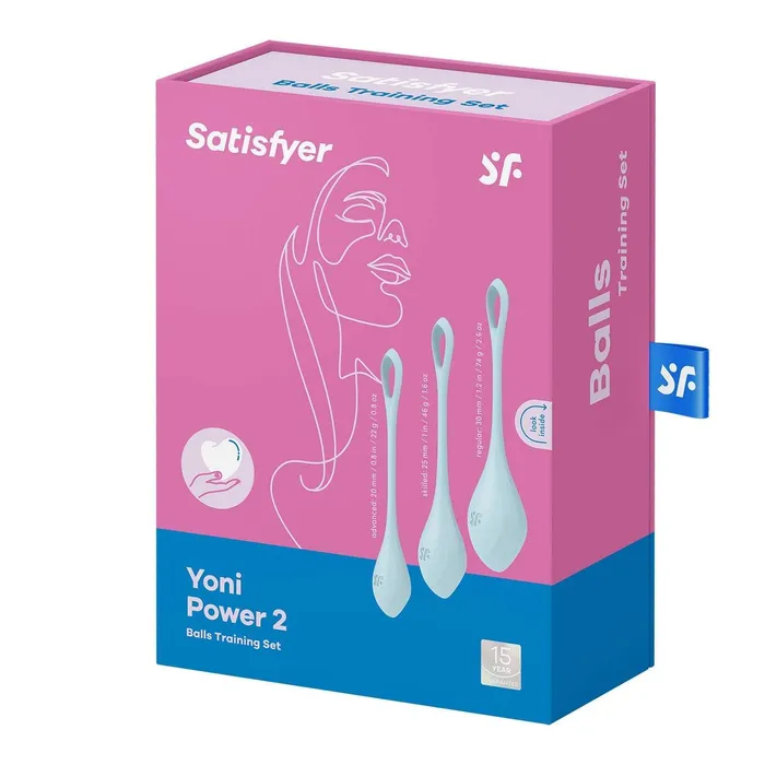 Female Sex Toys Satisfyer Satisfyer Yoni Power 2 Silicone Kegel Balls Training Set Female Sex Toys Satisfyer Satisfyer Yoni Power 2 Silicone Kegel Balls Training Set