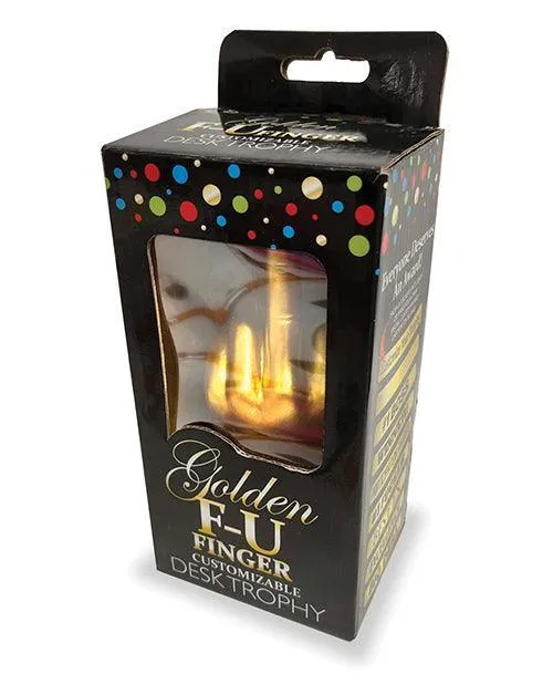 Golden Fu Finger Trophy Little Genie Productions LLC Female Sex Toys
