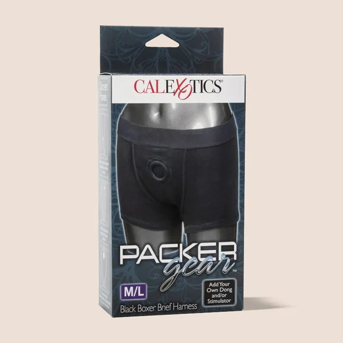 Packer Gear Packer Gear Boxer Brief Harness compatible with a packer probe or dildo California Exotic Novelties LLC Female Sex Toys