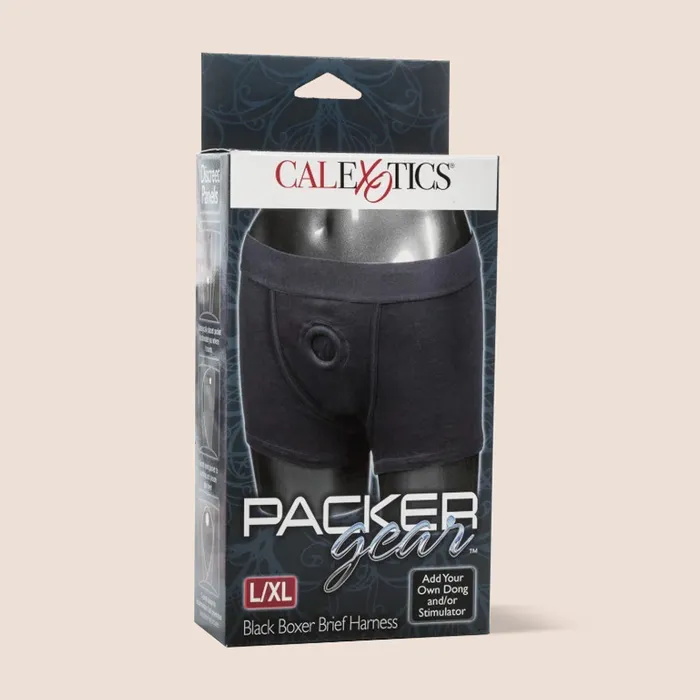 Packer Gear Packer Gear Boxer Brief Harness compatible with a packer probe or dildo California Exotic Novelties LLC Female Sex Toys