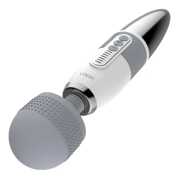 Vibrators Leten Leten Powerful AV Wand Massager White
