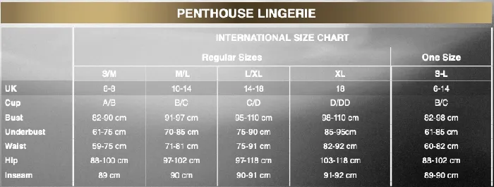 Vibrators Penthouse Penthouse No Taboo Seamless Bodysuit Costume