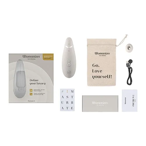 Womanizer Female Sex Toys Womanizer Premium 2 Clitoral Air Stimulator