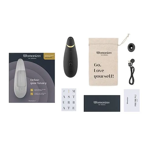 Womanizer Female Sex Toys Womanizer Premium 2 Clitoral Air Stimulator