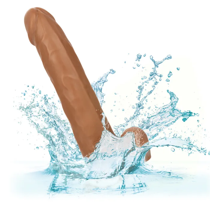 SIZE QUEEN 10 DIDLO BROWN CALIFORNIA EXOTIC NOVELTIES Female Sex Toys SIZE QUEEN 10 DIDLO BROWN CALIFORNIA EXOTIC NOVELTIES Female Sex Toys