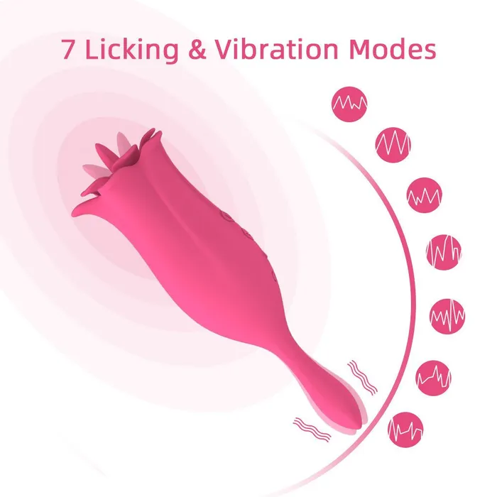 Lily Vibrator Tongue Licking Vibrator Earlypeach Female Sex Toys