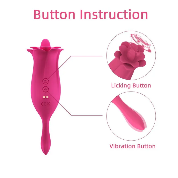 Lily Vibrator Tongue Licking Vibrator Earlypeach Female Sex Toys