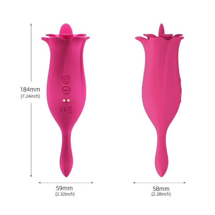 Lily Vibrator Tongue Licking Vibrator Earlypeach Female Sex Toys