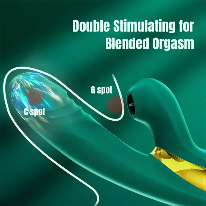 Male Sex Toys Inyarose Vibrating Licking 2in1 Masturbator