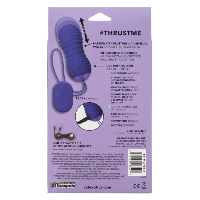CalExotics Slay Thrust Me Vibrators CalExotics Slay Thrust Me Vibrators