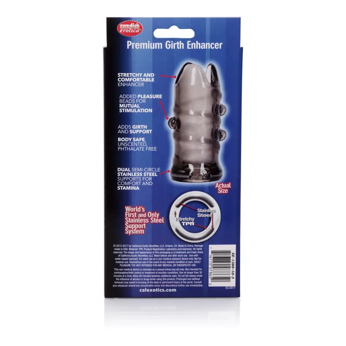 CalExotics Vibrators Apollo Premium Girth Enhancer Smoke CalExotics Vibrators Apollo Premium Girth Enhancer Smoke