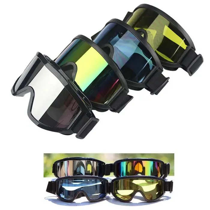 cj Vibrators Harley offroad helmet goggles