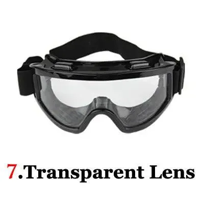 cj Vibrators Harley offroad helmet goggles