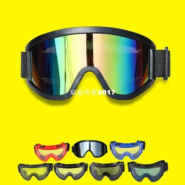cj Vibrators Harley offroad helmet goggles