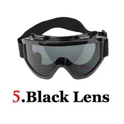 cj Vibrators Harley offroad helmet goggles