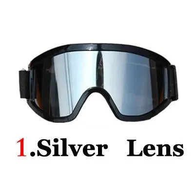 cj Vibrators Harley offroad helmet goggles