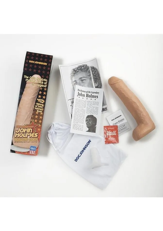 Dildos Signature Cocks Legendary John Holmes Realistic Cock