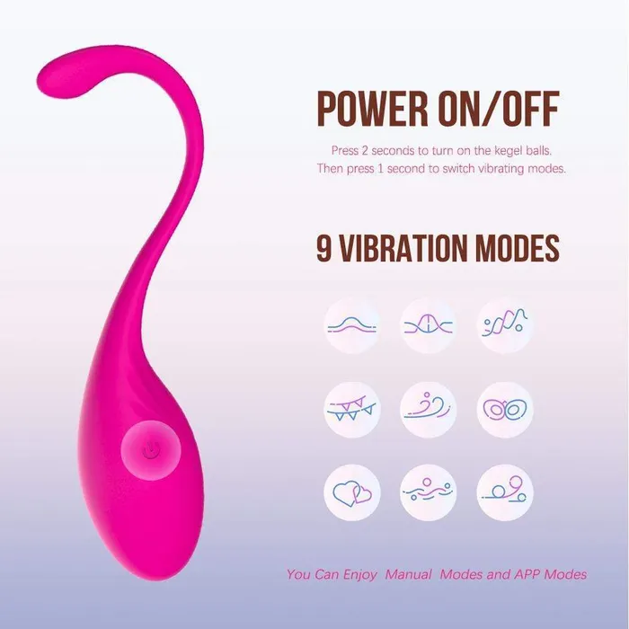 Female Sex Toys ADLTOYFUN Smart Egg App Control Vibrator